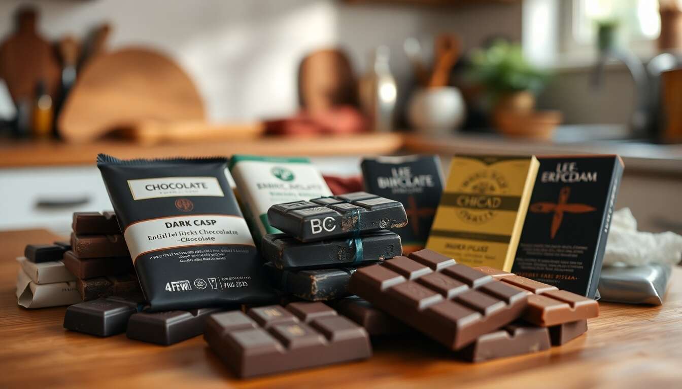 Les meilleures tablettes de chocolat noir