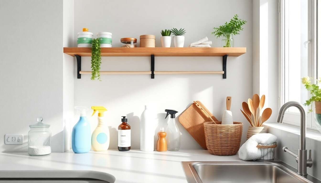 Alternatives écologiques pour un ménage sans risque
