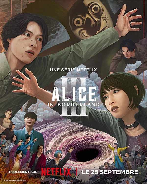 Affiche de la saison 3 d'Alice in Borderland