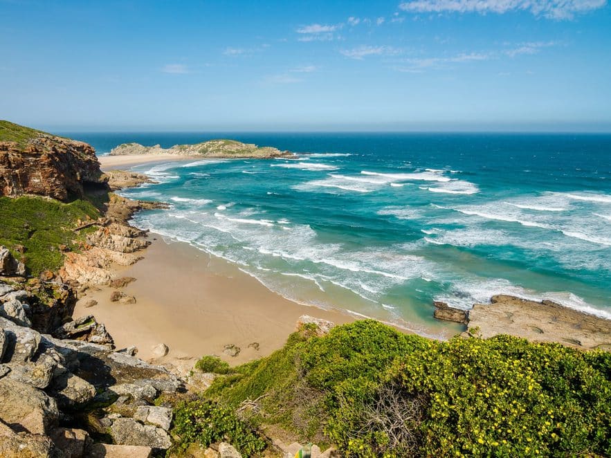 Réserve naturelle de Robberg en Afrique du Sud