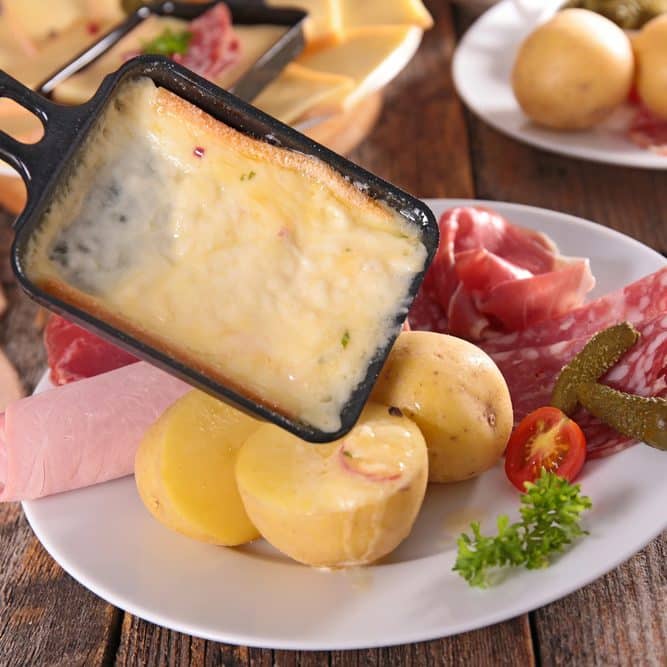 Fromage à raclette de chez Lidl