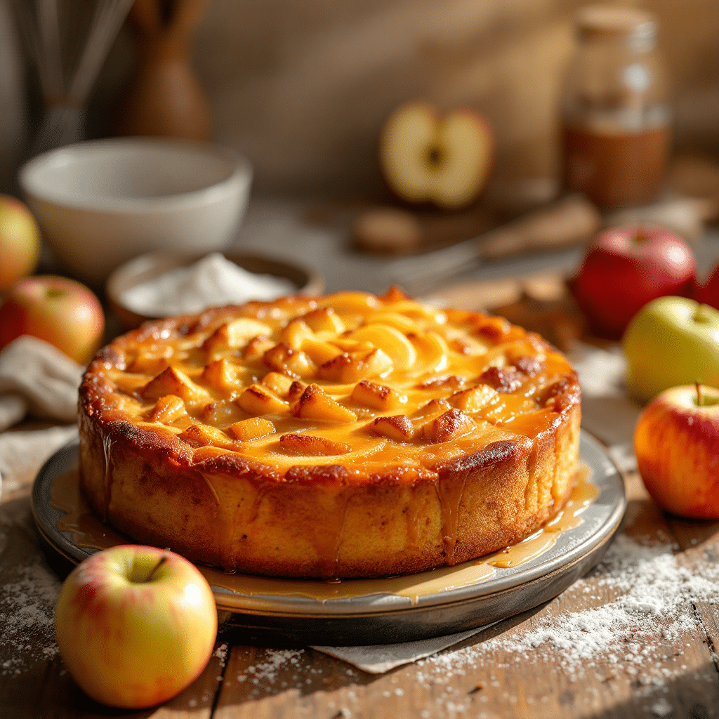 Gâteau aux pommes de Julie Andrieu