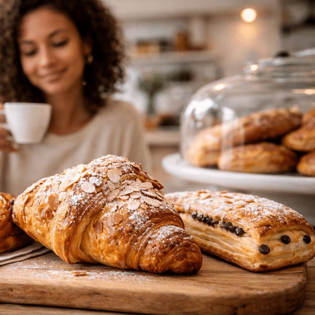 Croissant vs pain au chocolat