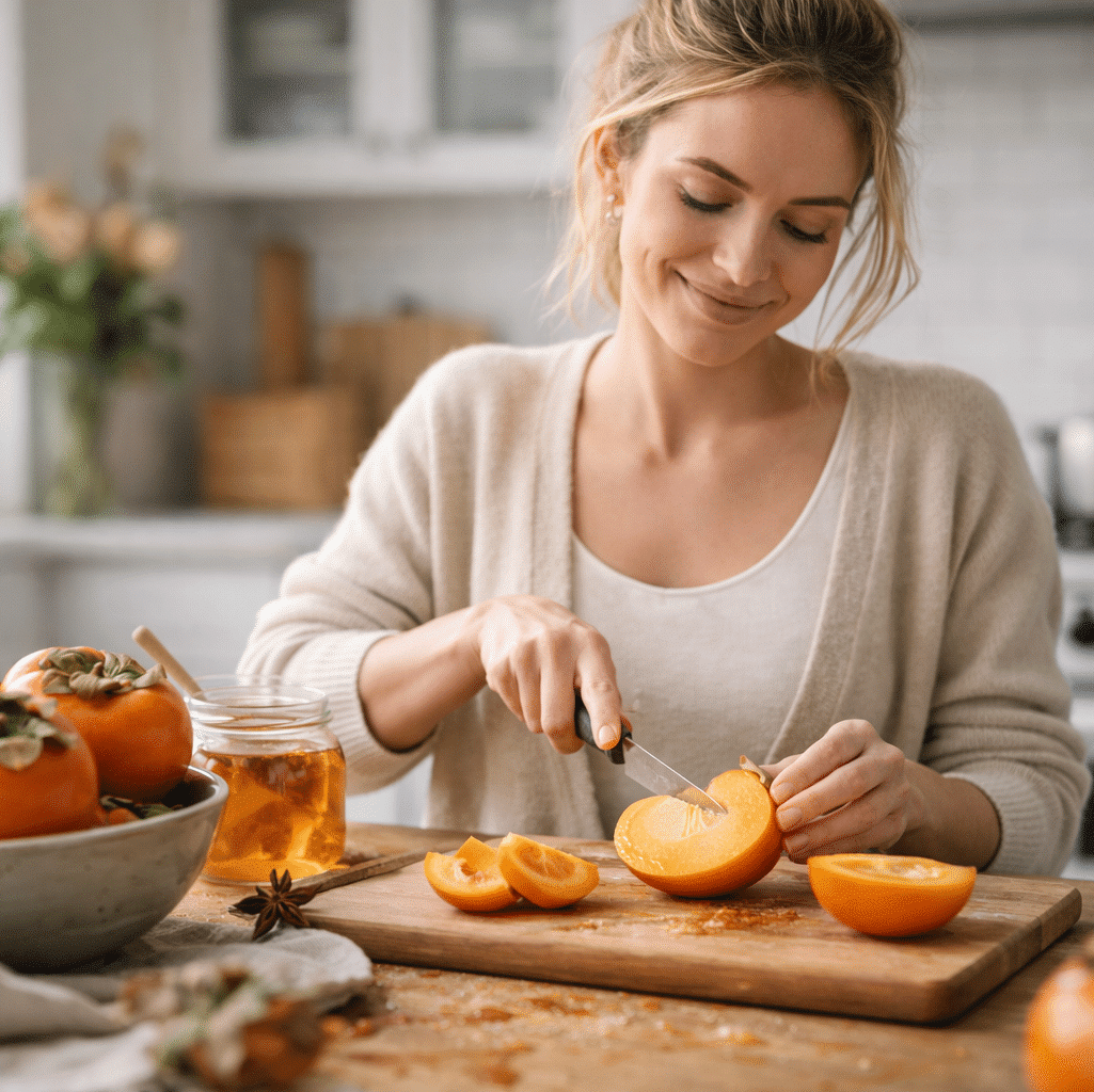 Le kaki est un fruit qui pardonne beaucoup